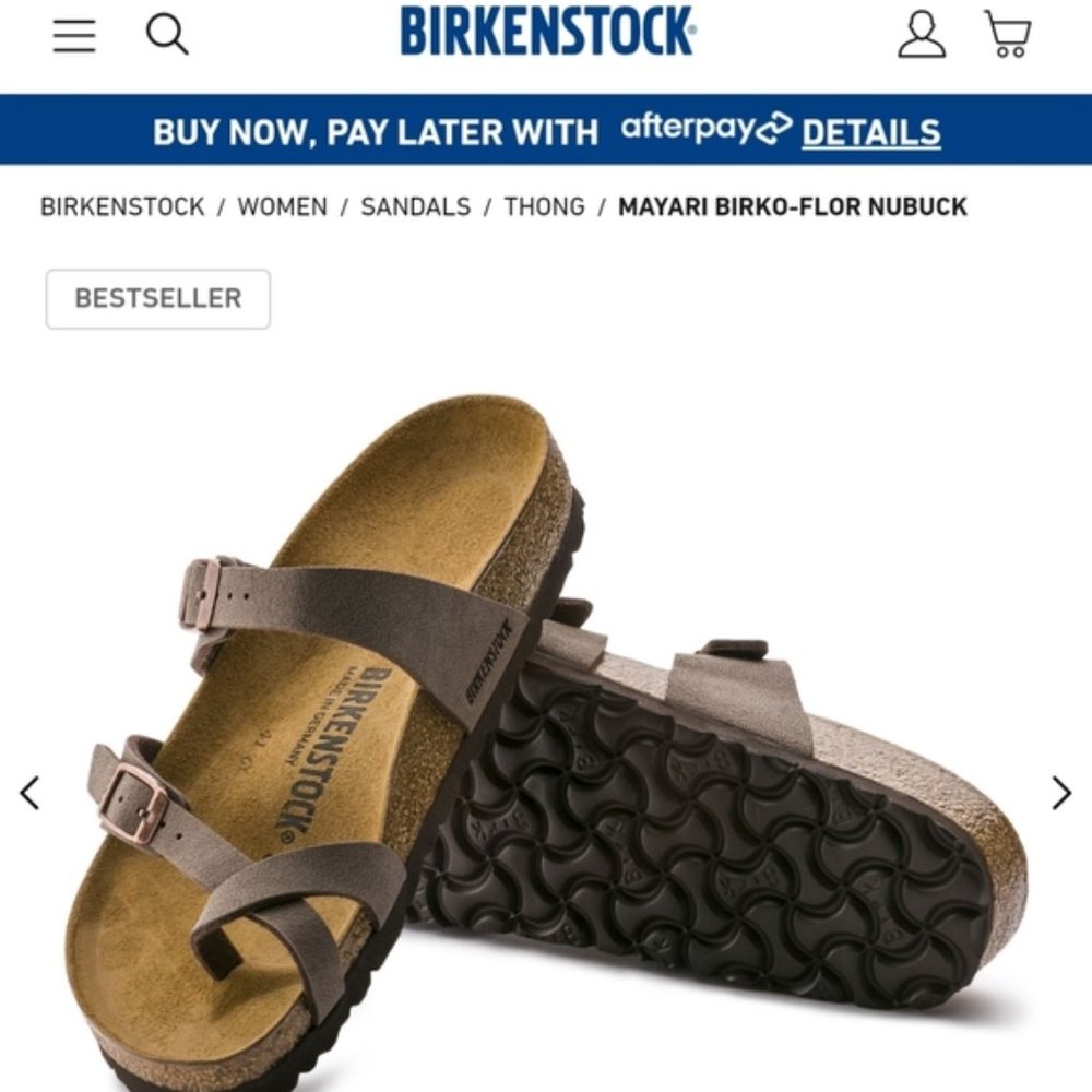 Birkenstock sandals